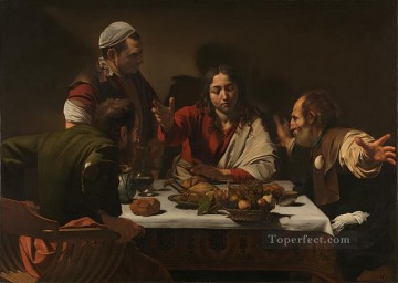 Caravaggio Painting - Supper at Emmaus1 Caravaggio